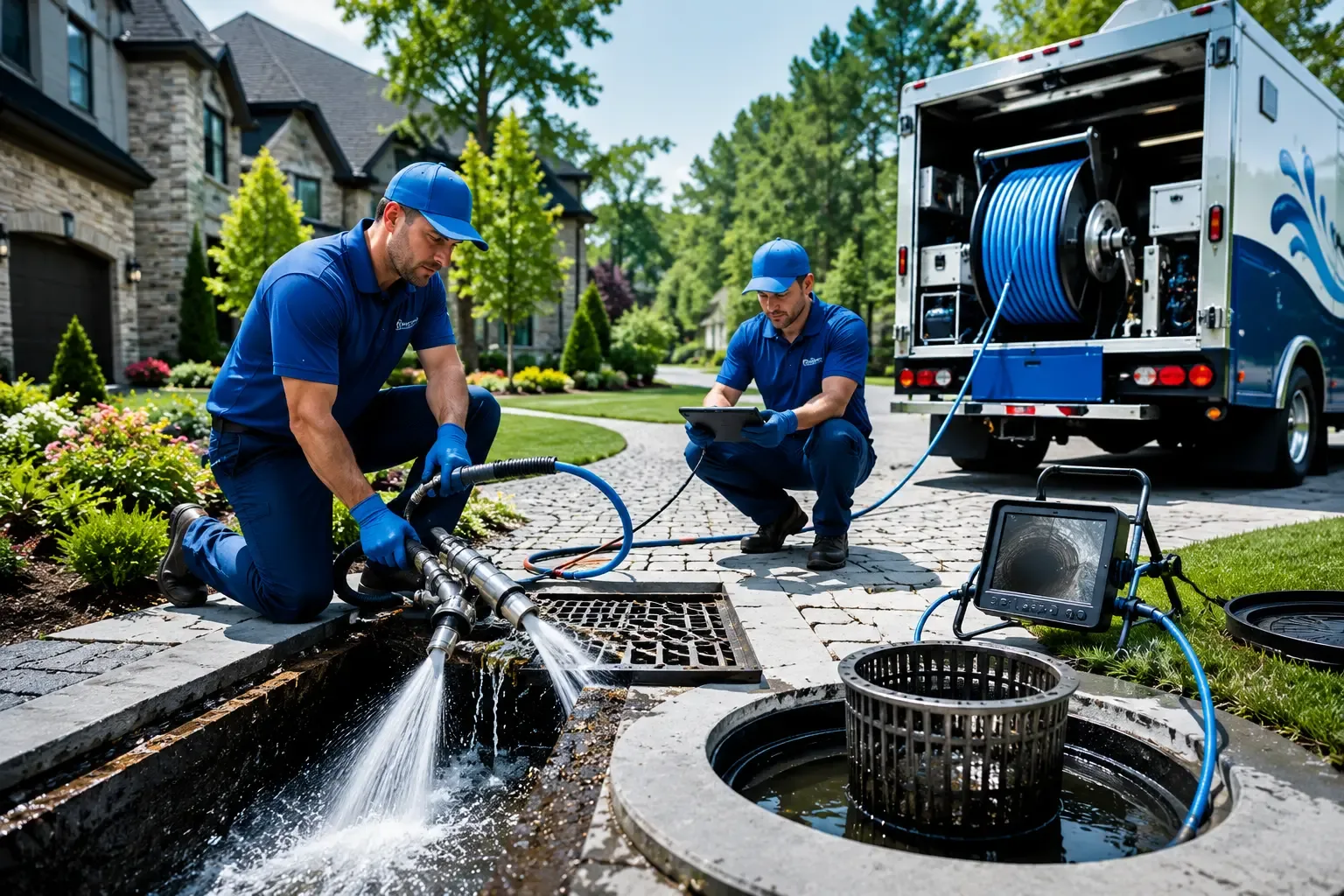 Local outdoor drain cleaning professionals in Drayden, MD